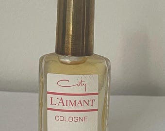 Vtg L'aimant by Coty Parfum De Toilette Splash 1.25 Oz 100% Full