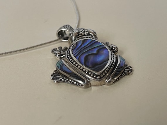 Collana Om in argento sterling, collana OM e Loto a doppia faccia