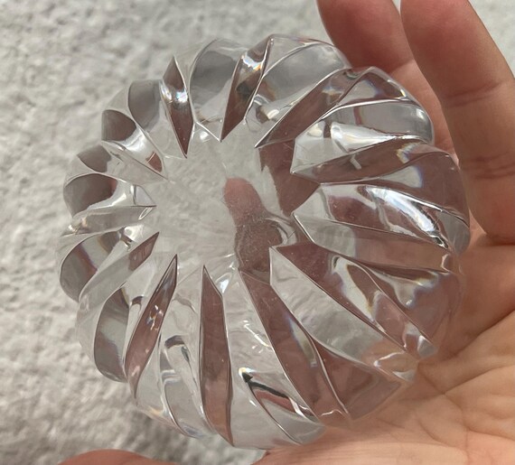 Mikasa lead crystal perfume bottle View 6