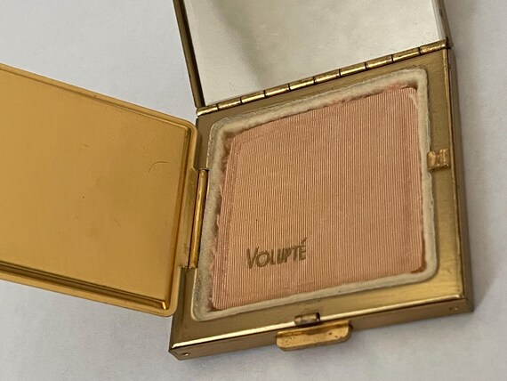 Volupte Powder Compact Ruby Red rhinestone, cold … - image 7