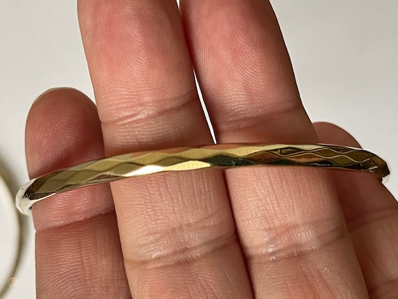 Monet stackable bangles, three bangles, trio bang… - image 6