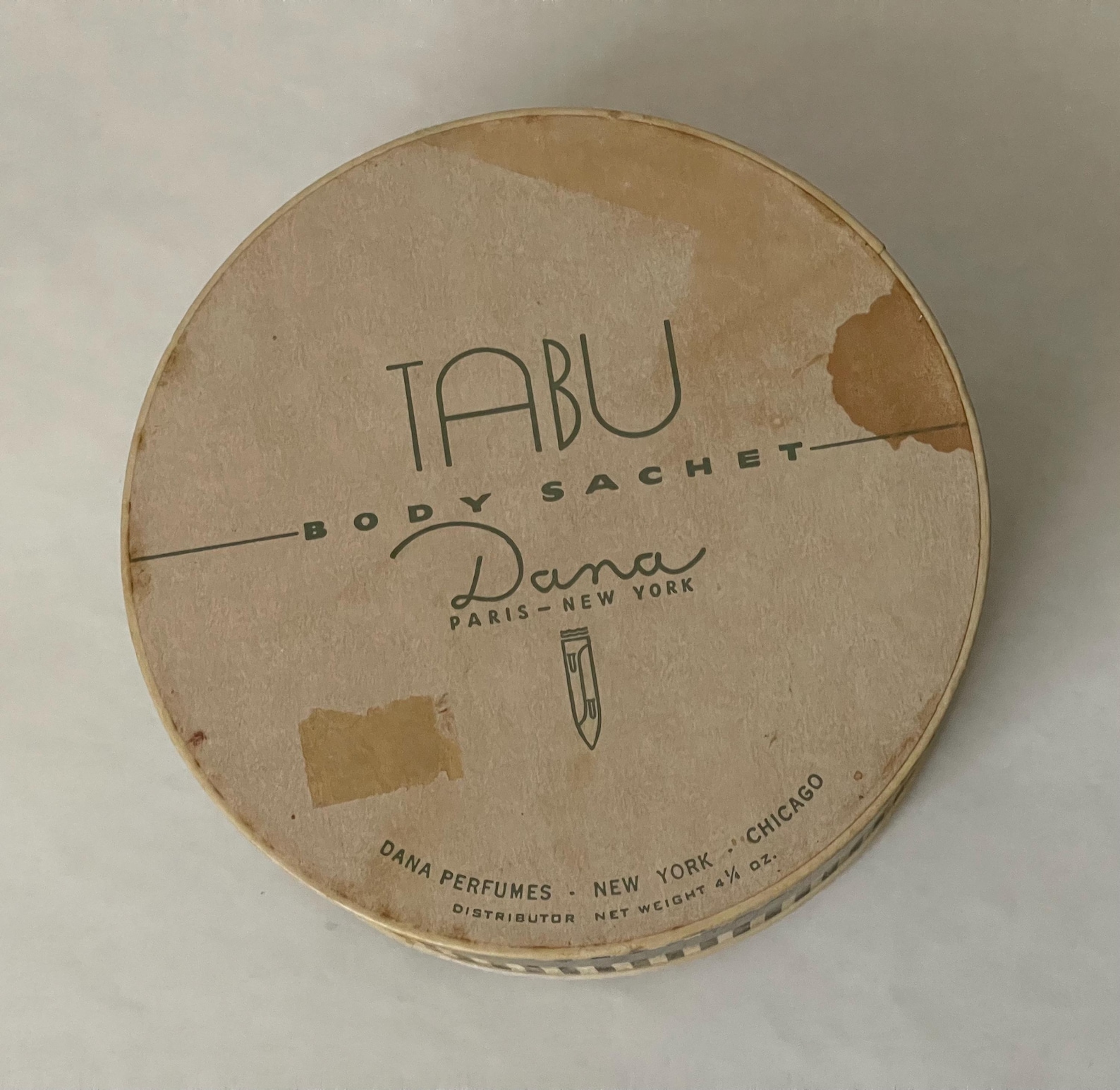 Dana Tabu Body Sachet, Body Powder 4 1/4 Oz - Etsy