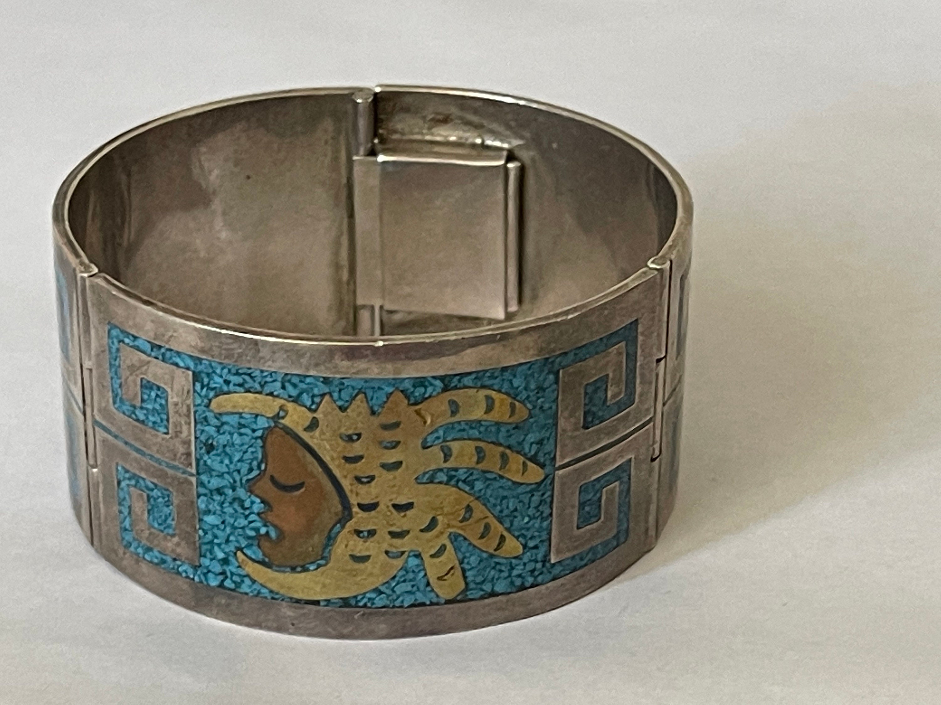 Mexican Mexico Taxco Mixed Metals, Sterling 925, Copper, Brass