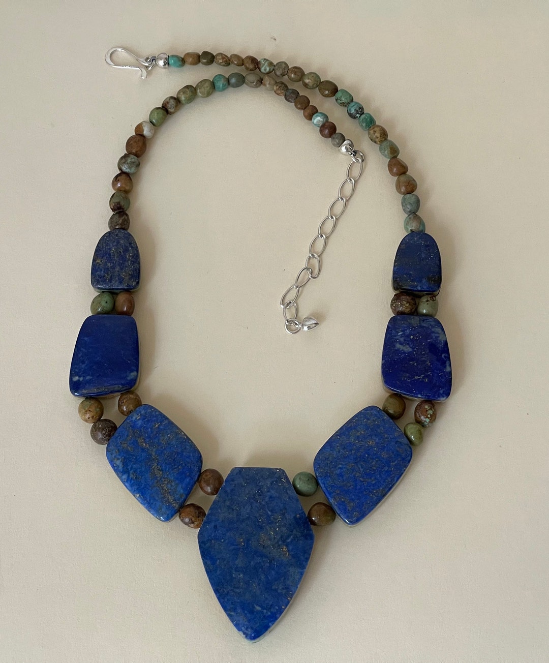 DRT Desert Rose Jay King 925 Sterling Silver Reversible Lapis