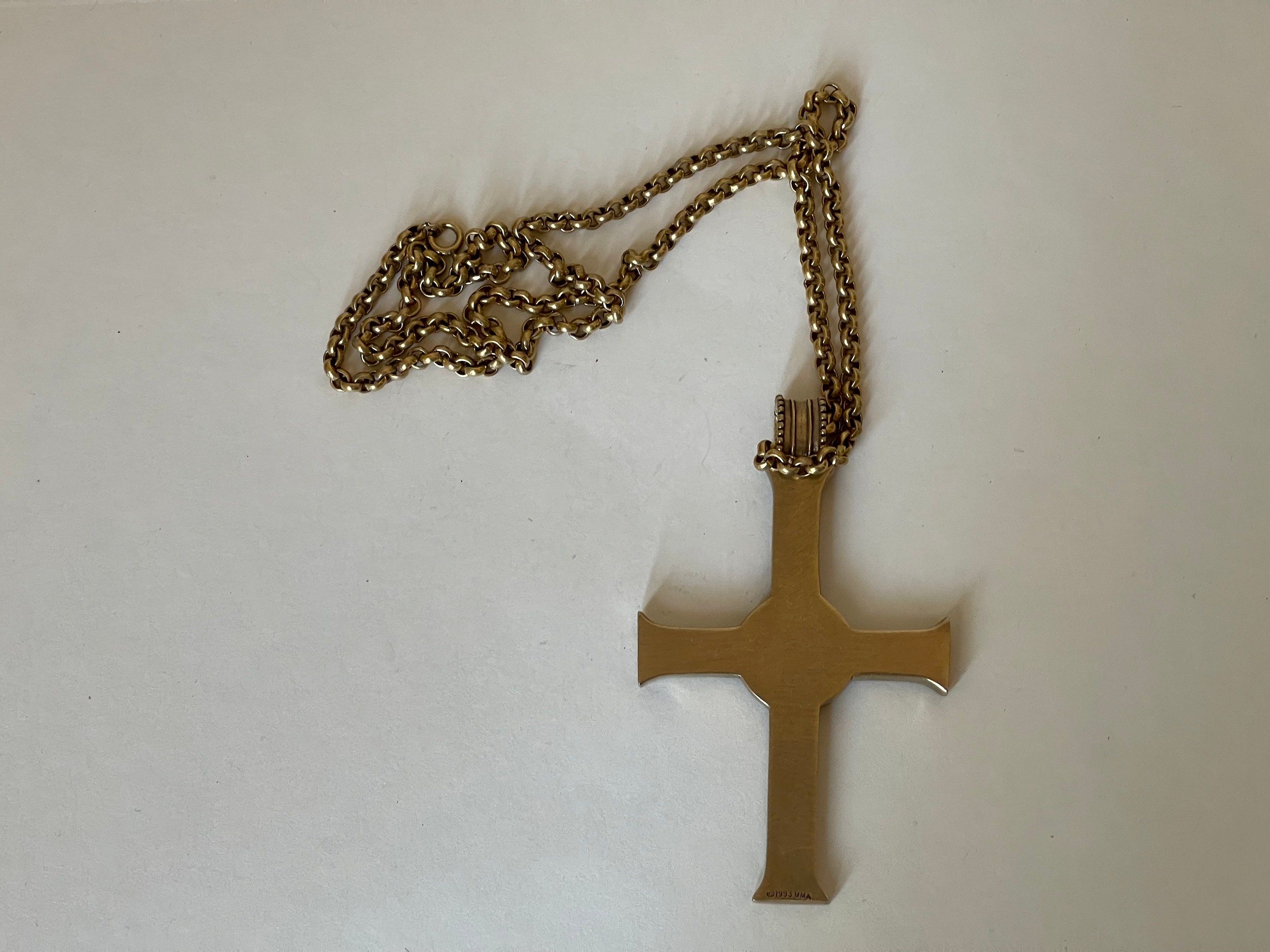 ☆MARS MARK☆ Basic Christian Cross Pendant M19 s-l1200.jpg