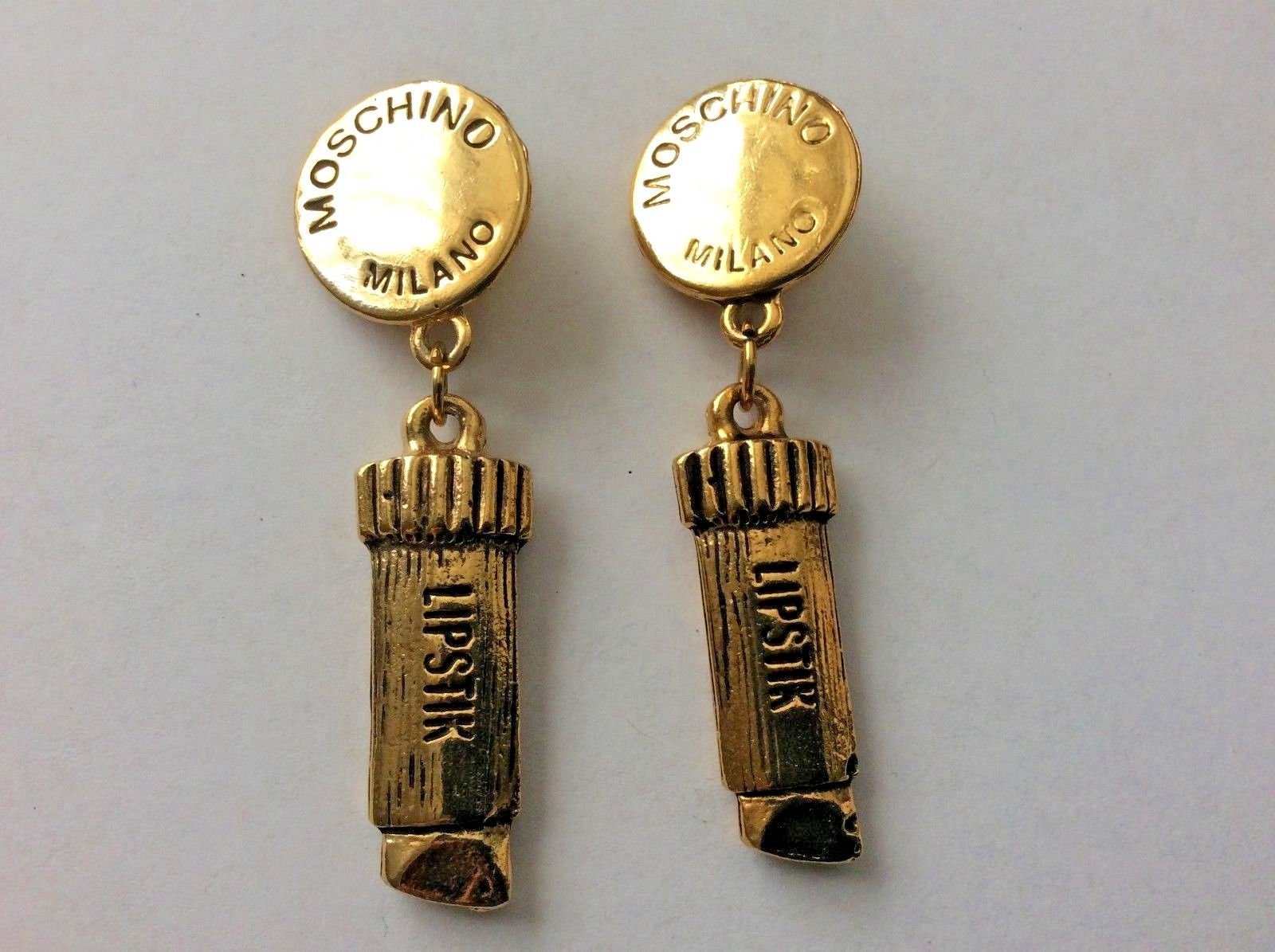 【MOSCHINO】メタルイヤリング 時計 Moschino earrings - Etsy 日本