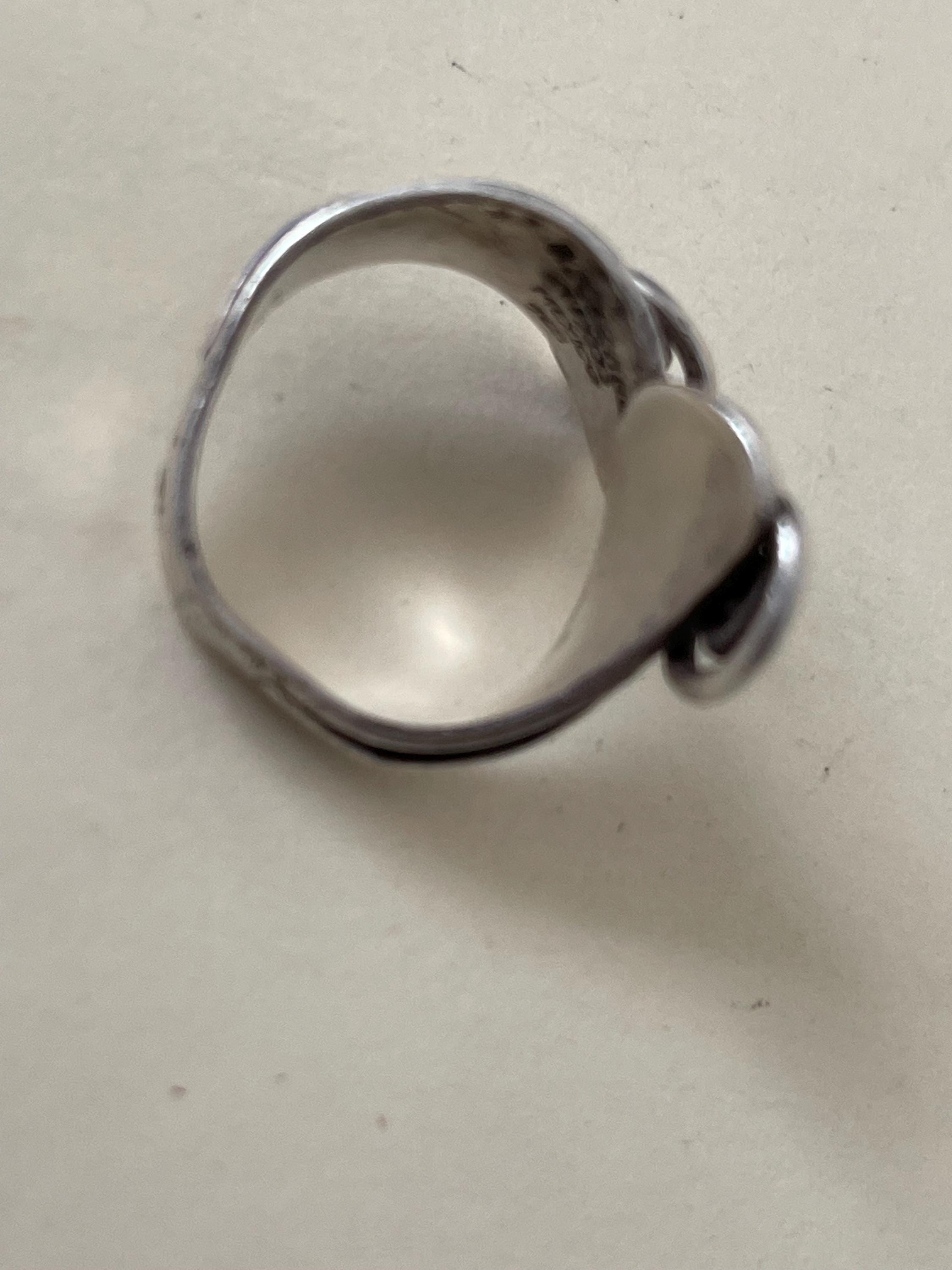 R.cazares Taxco Mexico Sterling Silver 925 Swirls, Spirals