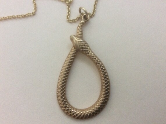 Apple serpent snake pendants necklace - image 7