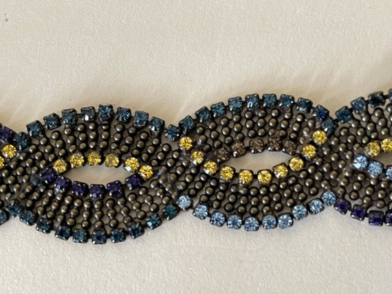 Sorrelli rhinestone Bracelet, braid pattern. - image 4