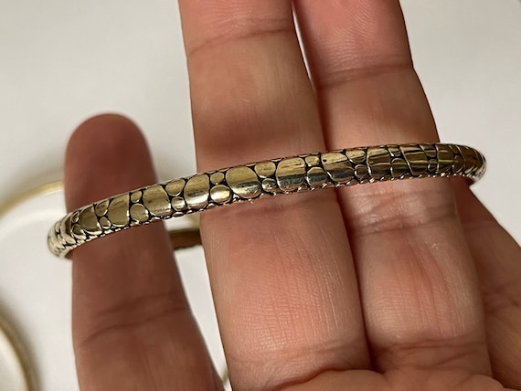 Monet stackable bangles, three bangles, trio bang… - image 7