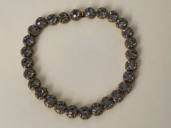 Black diamond crystal, gray crystal brutalist set… - image 3