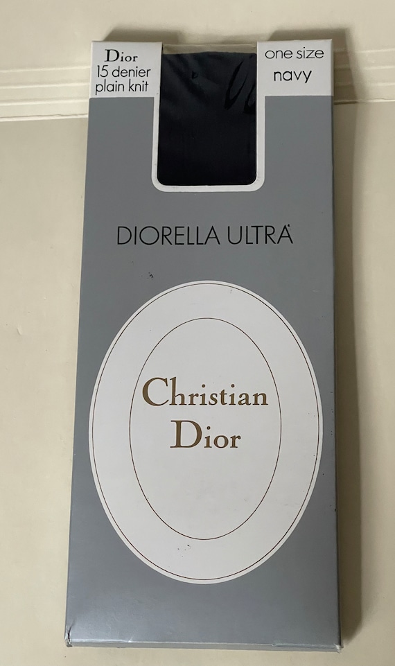 Christian Dior Diorella ultra Navy color plain kni
