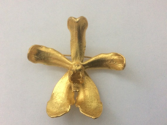 Gold plated best sale orchid