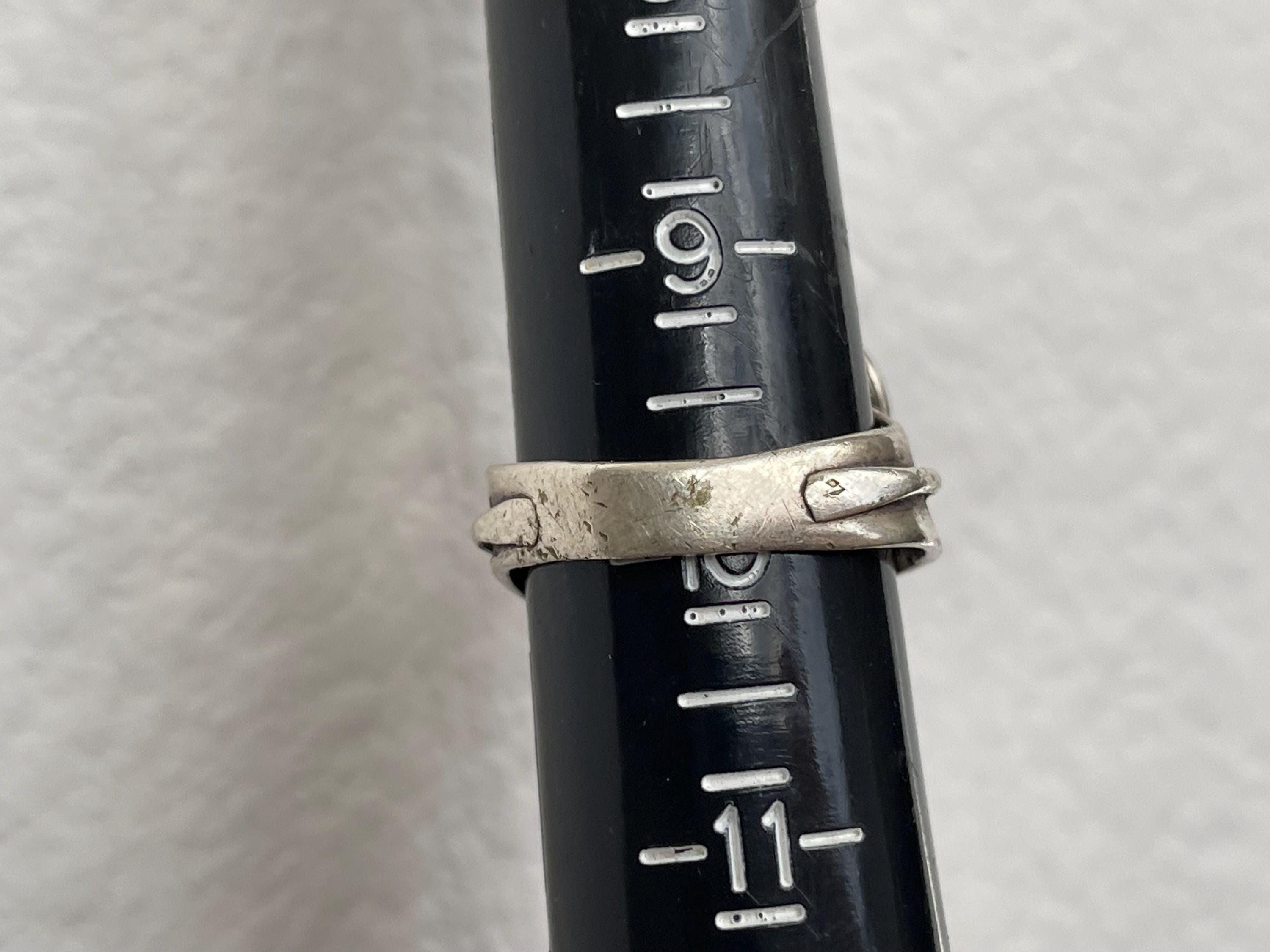 R.cazares Taxco Mexico Sterling Silver 925 Swirls, Spirals