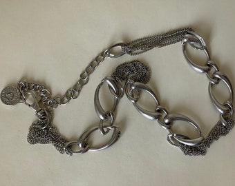 Vintage Gold Anne Klein Elephant Chain Belt /40” / Retro  display picture 2