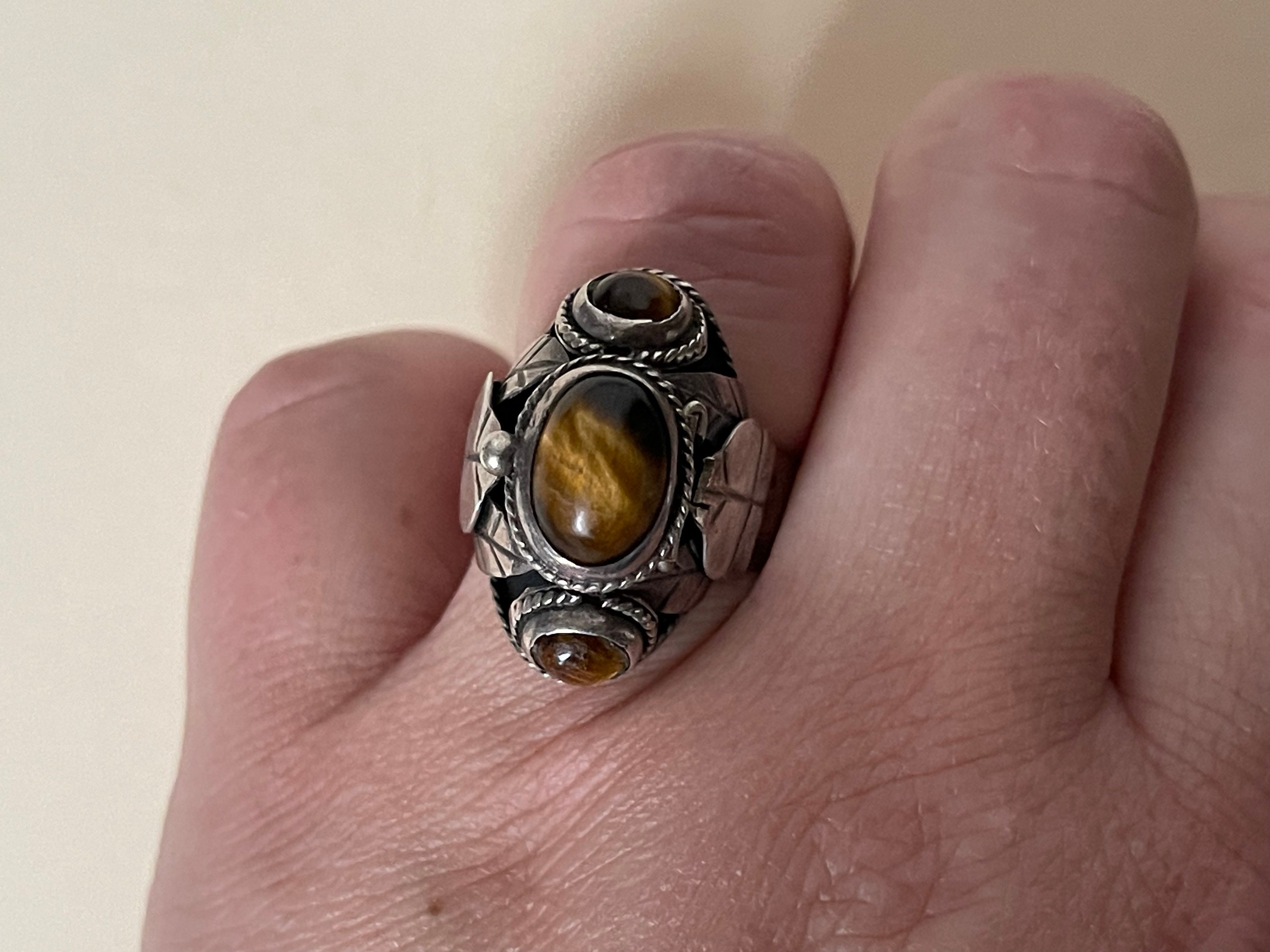 アクセサリー Vintage Mexican Silver Oval Ring 925 il_1080xN.3286172326_lhzk.jpg