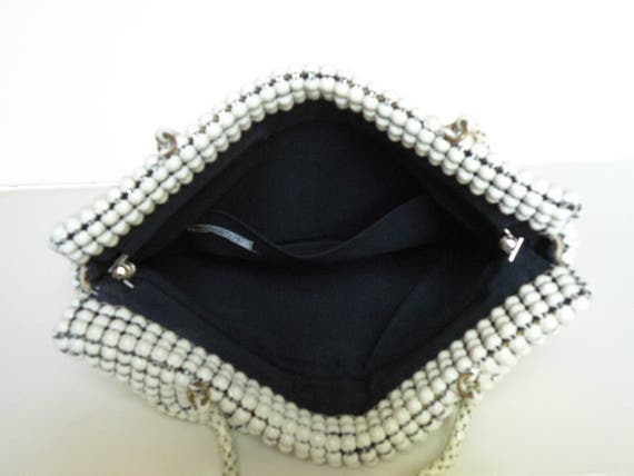 Alumesh Whiting Davis Co White Mesh metal purse. … - image 4