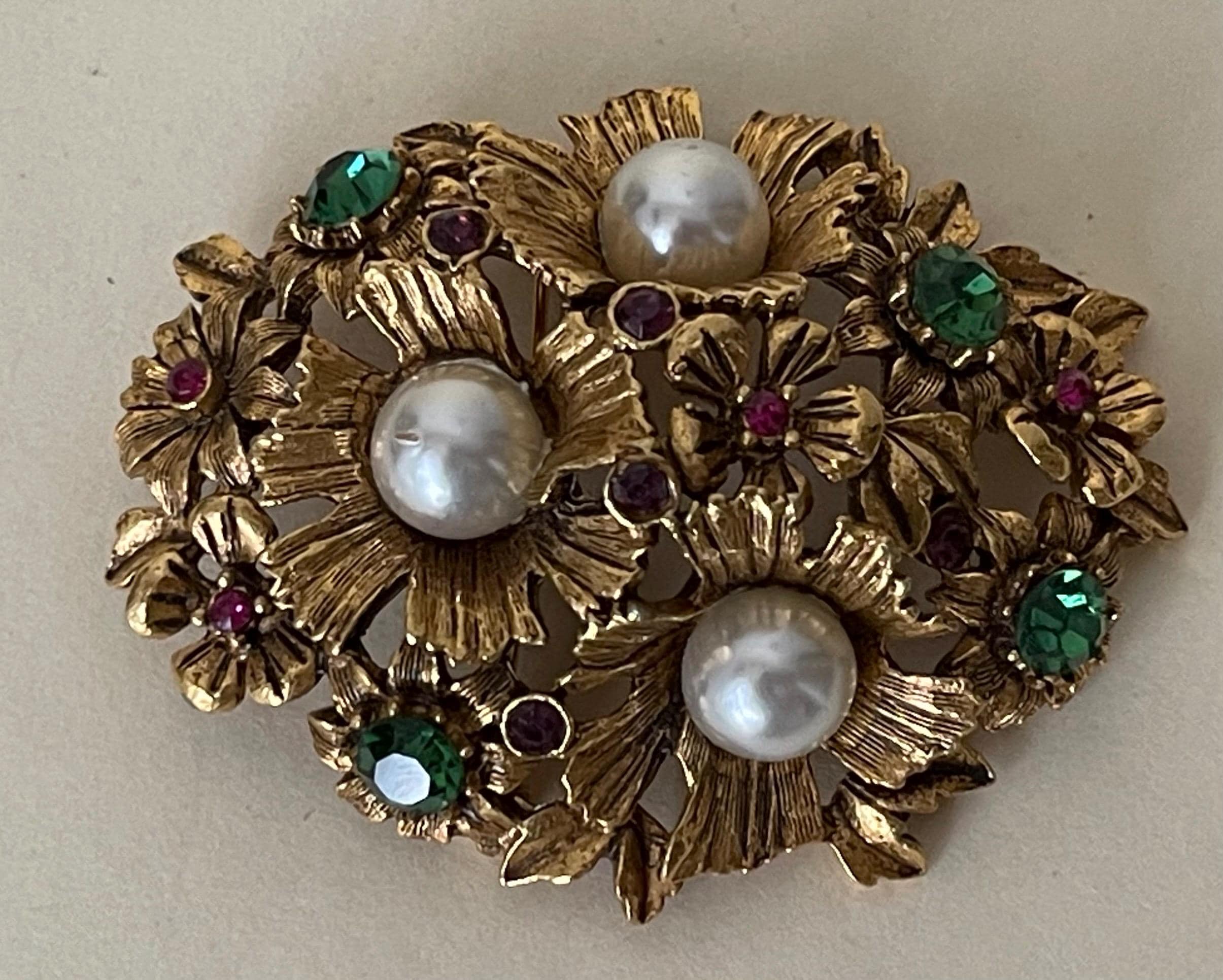 Florenza Brooch - Etsy