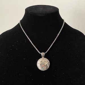 Effy BH Sterling silver 925, 18k gold Pendant with chain,  Necklace