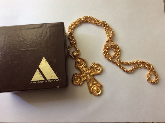 Alva Museum Replicas Pectoral Cross Pendant - Etsy Denmark