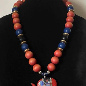 Beaded Belt Carolyn Tanner Designs Multicolored Twist + 3 strand Beaded Necklace Carolyn tanner designs inc - Gem main image 4