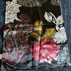 Liz Claiborne floral silk scarf