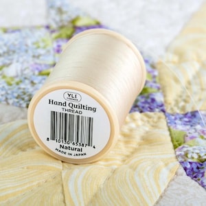 Handquiltfaden – 100% glasierte Baumwolle 40 Gew. | Starke, verhedderte, knotenfreie 500 m Spule | YLI Nähgarn