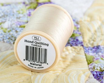 Glazed Cotton Hand Quilting Thread: 40 wt, 500 yd - YLI Threads