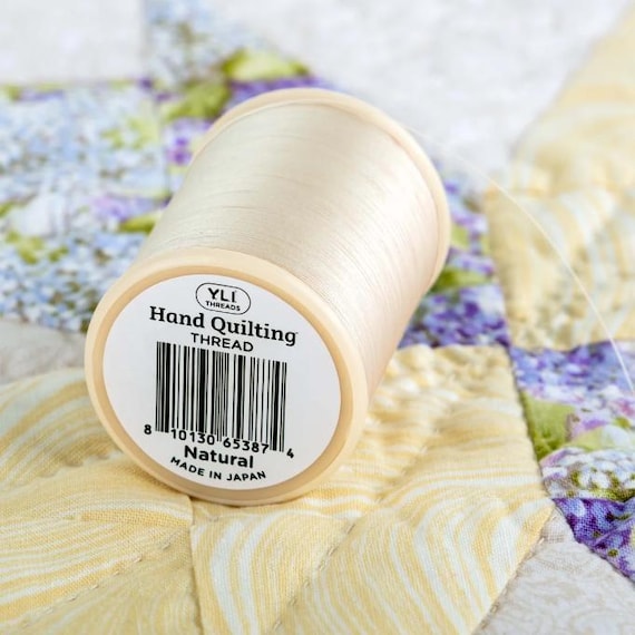 Glazed Cotton Hand Quilting Thread: 40 wt, 500 yd - YLI Threads