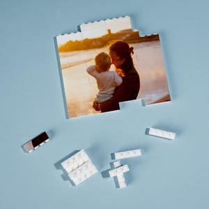 Custom Puzzle from Photo – Photo Jigsaw Keepsake Memory Gift 46 pcs Brick Puzzle