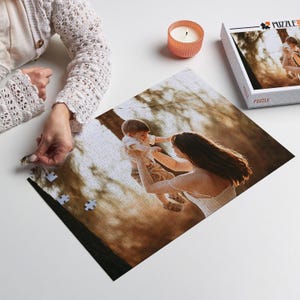 Custom Puzzle from Photo – Photo Jigsaw Keepsake Memory Gift image 11