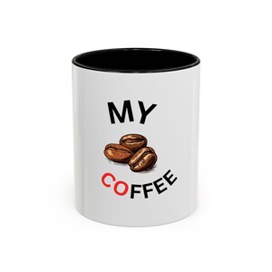 Caneca com detalhes de café, presente para amantes de café, xícara de café matinal exclusiva, caneca de café para escritório, caneca divertida para aniversários, utensílios de cozinha personalizados