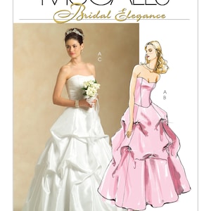 Eleganza da sposa di Misses di McCall M5321