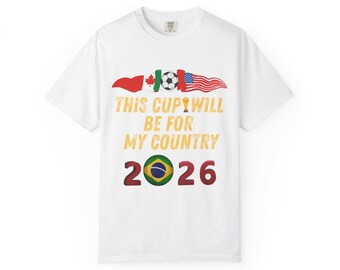 USA Soccer Shirt  World Cup 2026 USA Football Fan Game Day Unisex Tee Sports Apparel for Men Women Kids Gift brazil Flag Ball T-Shirt