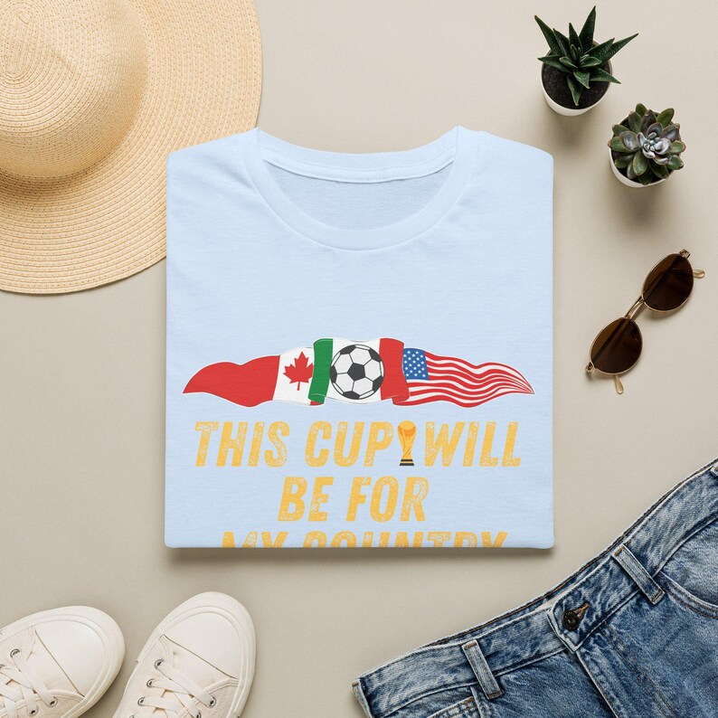 USA Soccer Shirt World Cup 2026 USA Football Fan Game Day Unisex Tee Sports Apparel for Men Women Kids Gift Croatia Flag Ball T-Shirt image 15