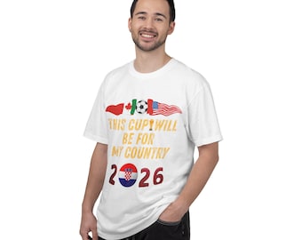 USA Soccer Shirt World Cup 2026 USA Football Fan Game Day Unisex Tee Sports Apparel for Men Women Kids Gift Croatia Flag Ball T-Shirt