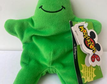 Disney Parks Mouseketoys FLUBBER 7 INCH Mini Bean Bag NEW (No Sound)