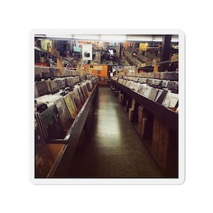 Vinyl Record Shop Magnet