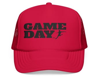 Game Day Soccer Embroidered Foam Trucker Hat