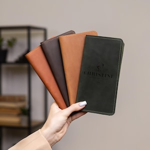 Porta billetes de restaurante de cuero genuino, Porta recibos de restaurante, Porta billetes grabado, Presentador de cheques con logotipo, Porta cheques de restaurante