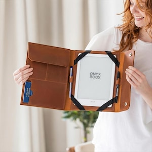 Funda Boox 100% de cuero genuino, funda Boox Tab Mini C, funda Boox Go 10.3 de cuero personalizada, funda Boox Note Air 5C Onyx, funda Boox Go 6 Onyx