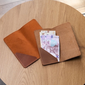 Leather bill holder, Bill cover, Leather receipt holder personalized, Leather check holder, Check presenter restaurant, Leather server book