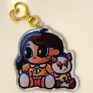 Bee and Puppy&lt;at Keychain