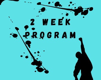Jumpstart 2 Week Hybrid Fitness Plan PDF Digital Workout Guide Home and Gym