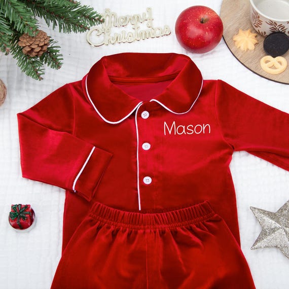 Personalisierte Weihnachts Pyjama Familie Set Bedru Produktbild-Vorschau 3