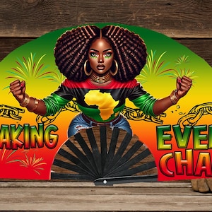 Juneteenth Clack Fan PNG Bundle: Afrocentric Designs (Digital Download, Commercial Use)