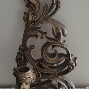 Aplique de pared de dos velas de MCM