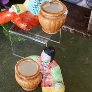 Asian Man & Woman Planters