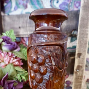 Decorative Wood Carved Urn or Vase