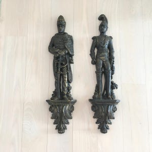 Burwood Products Pair of Vintage Soldiers Wall Decor